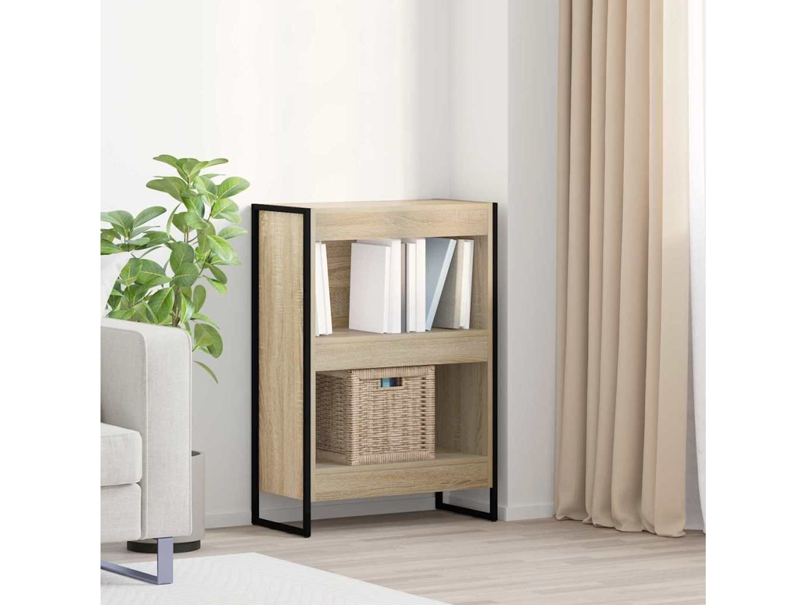 Vidaxl Gabinete De Livros 60 X 30 X 86,5 Cm Derivados De Madeira