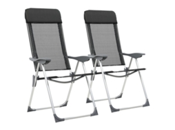 Camping Chair, Camping Chairs Vidaxl Preto Tecido (n/a)