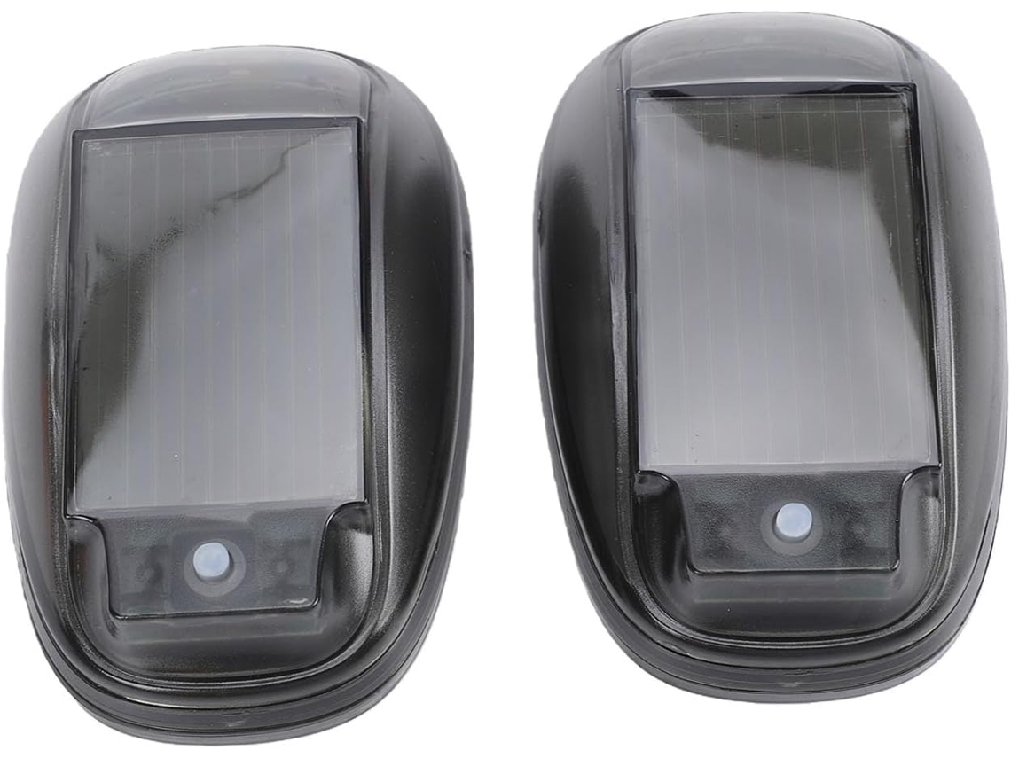 Luz De Cabine Solar Tbest, Luz Estroboscópica Led Rgb Multimodo Com Design À Prova D Água, Para Sinalização No Teto Do
