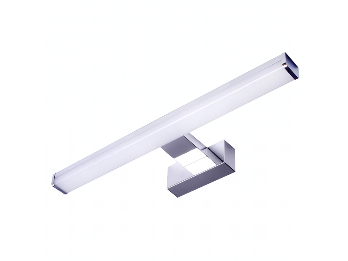 Luminária de Parede Led para Banheiro Espelhos Pinturas Murais Maquiagem Etc. Luz Neutra de 8W 4000K.Moderno e Simples. 40Cm Ip44 PAPUQ