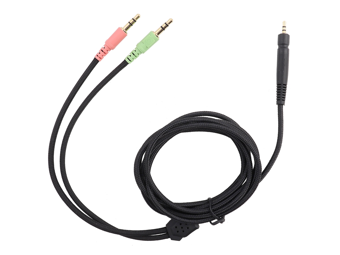 Cabo de Fones de Ouvido Mali para Sennheiser G4me One Pc 373d Pc37x Gsp350 500 600 1.9m