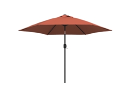 Guarda-sol VIDAXL Terracotta (300 cm)