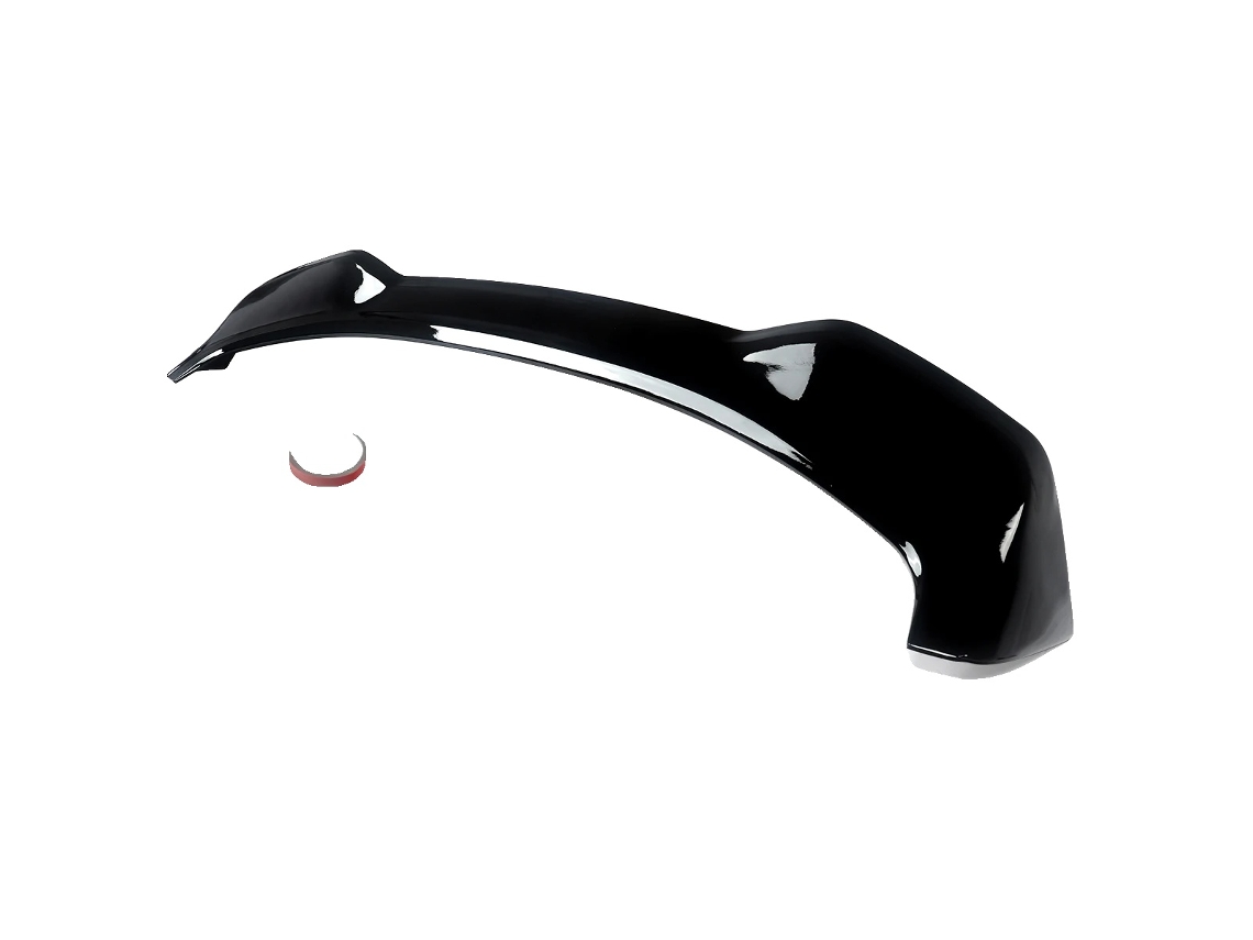 Spoiler De Teto, Plã¡stico Abs Durã¡vel, Instalaã§ã£o Fã¡cil, Preto Brilhante Oem