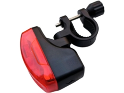 Lanterna Traseira Para Bicicleta, Luz Noturna Em Abs Com Potência