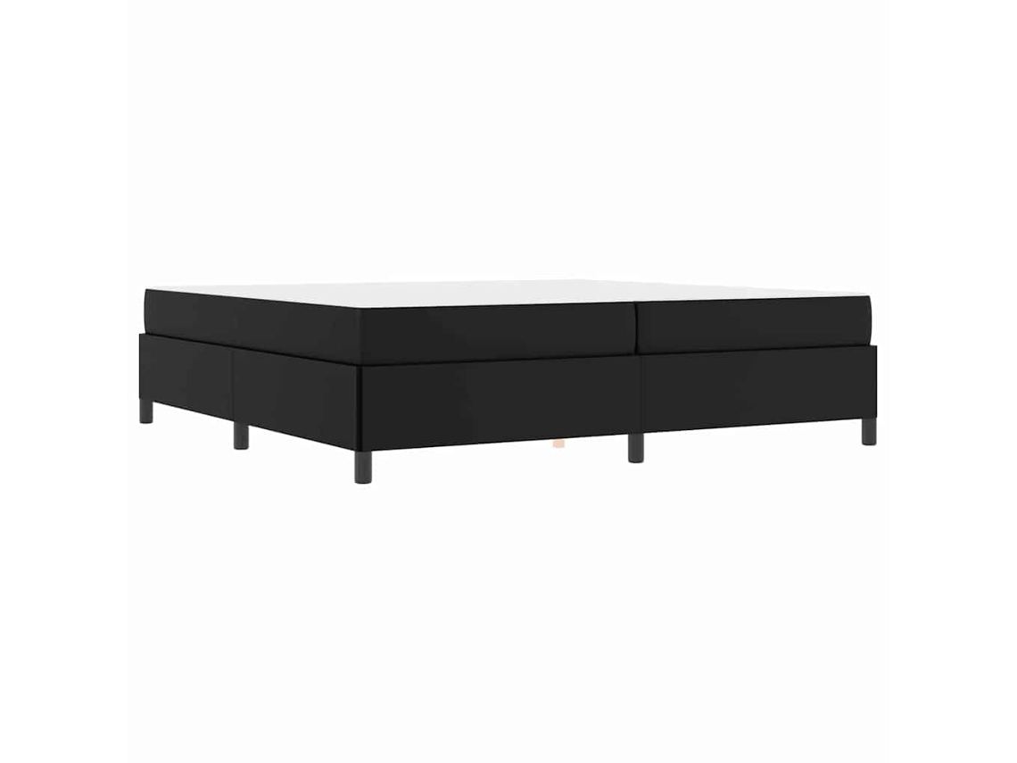Conjunto 1 Estrutura Da Cama Vidaxl Preto Tecido (200 X 200 Cm)