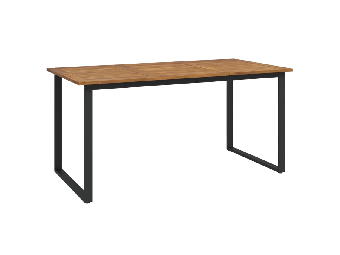 Garden Table, Garden Tables Vidaxl Marrom Madeira De Acácia (160 X 80 X 75 Cm)