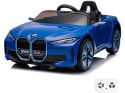 Carro Elétrico Para Crianças - Bmw I4 - 12v - 1 A 6 Anos - Azul