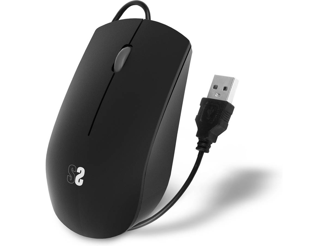 Ratón Subblim Usb Óptico Silencioso / Color Negro (recondicionado Como Novo)