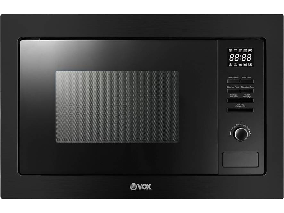 Micro-ondas Encastre VOX GD25B (25 L - com Grill - Preto)