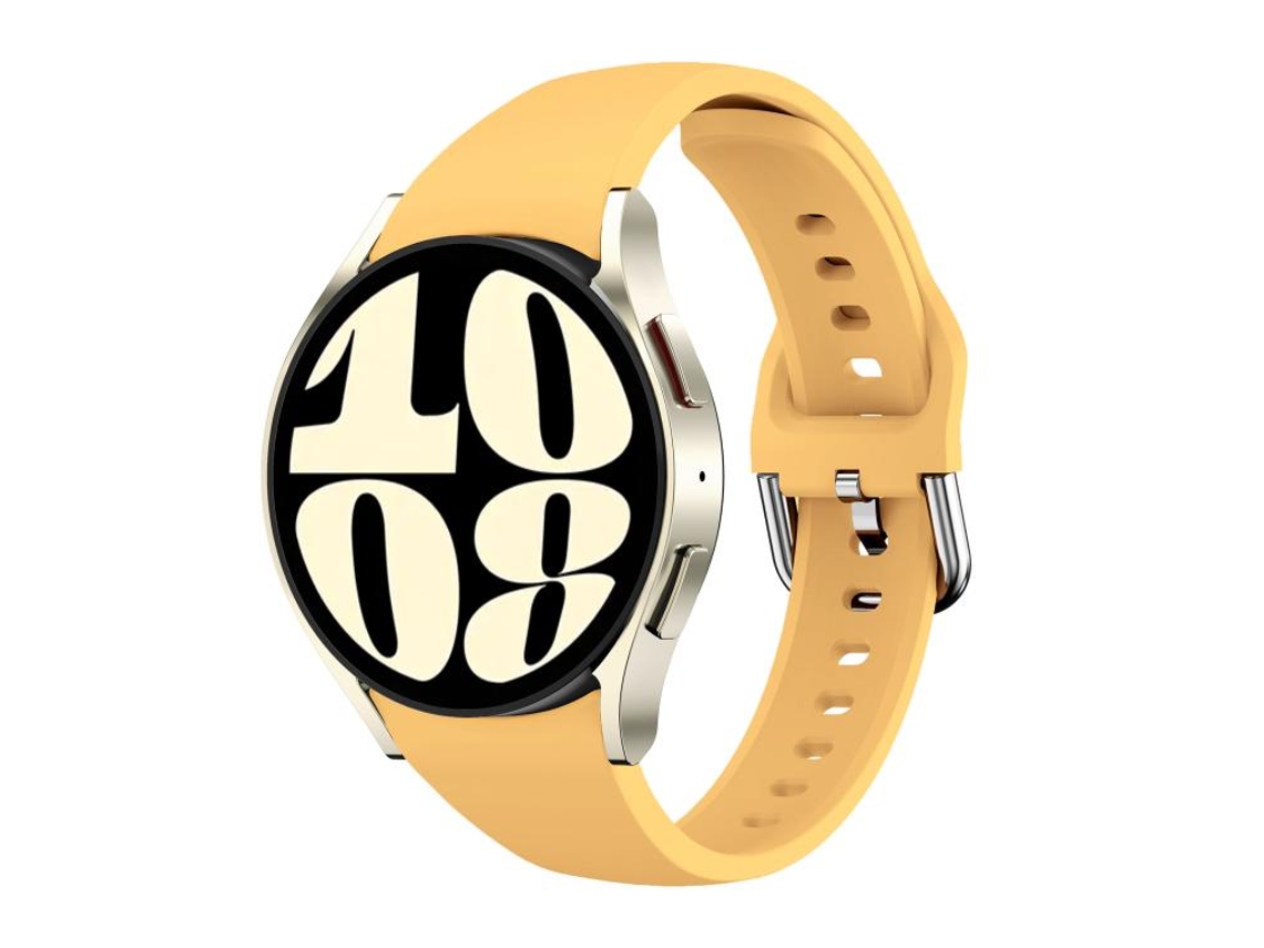 Bracelete Silicone Cinza Prateado para Samsung Galaxy Watch Ultra (47mm) XIAOMOYU