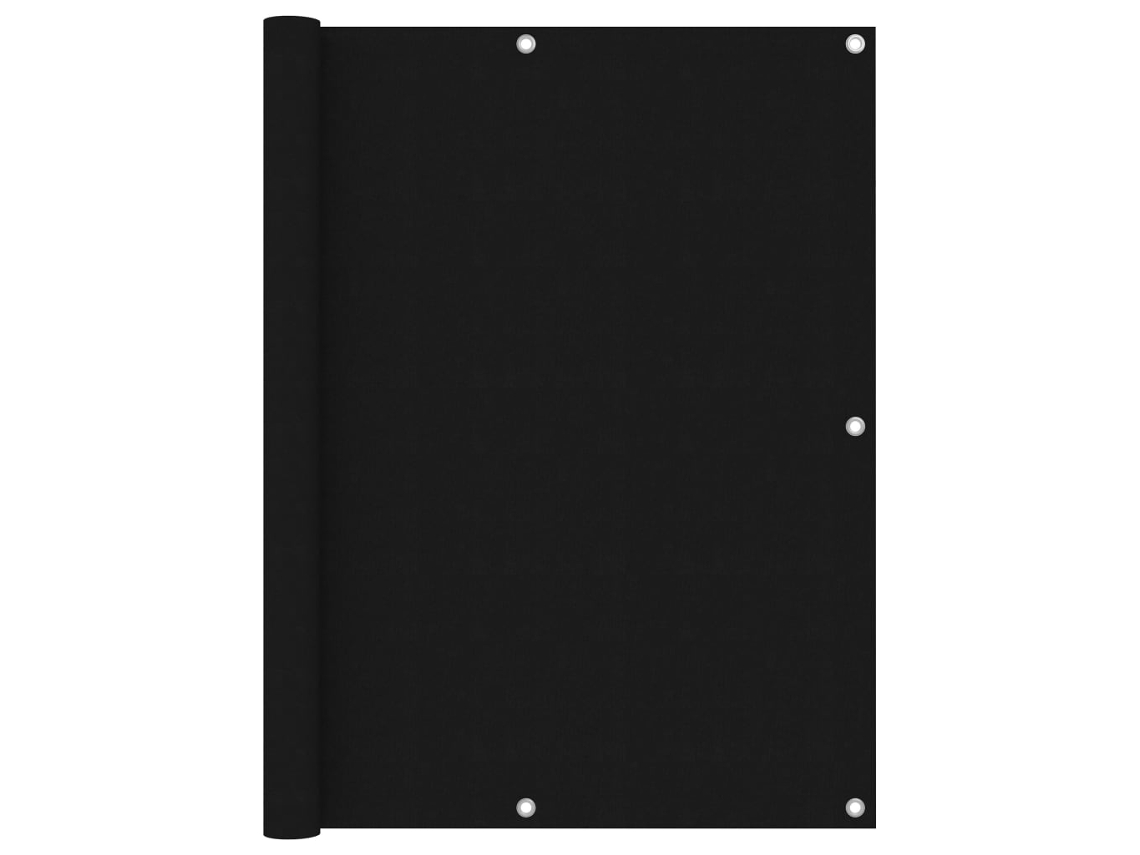 Balcony Screen, Balcony Screens Vidaxl Preto Tecido (120 X 300 Cm)