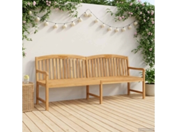 Vidaxl Banco Rosa Esculpido À Mão 228 X 60 X 90 Cm Natural