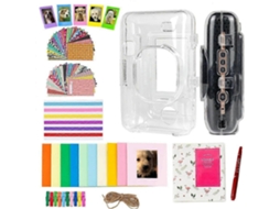 Compatível Com Fujifilm Instax Mini Liplay Hybird Instant Film Camera Bag Capa Protetora Álbum De Fotos Kit De Acessórios Brilvibera