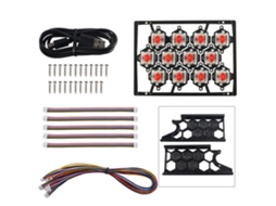 Placa Pcb Hot Key Board Vor Skirt Klipper Led Compatível Com Voron V2.4/trident/switchwire Impressoras 3d