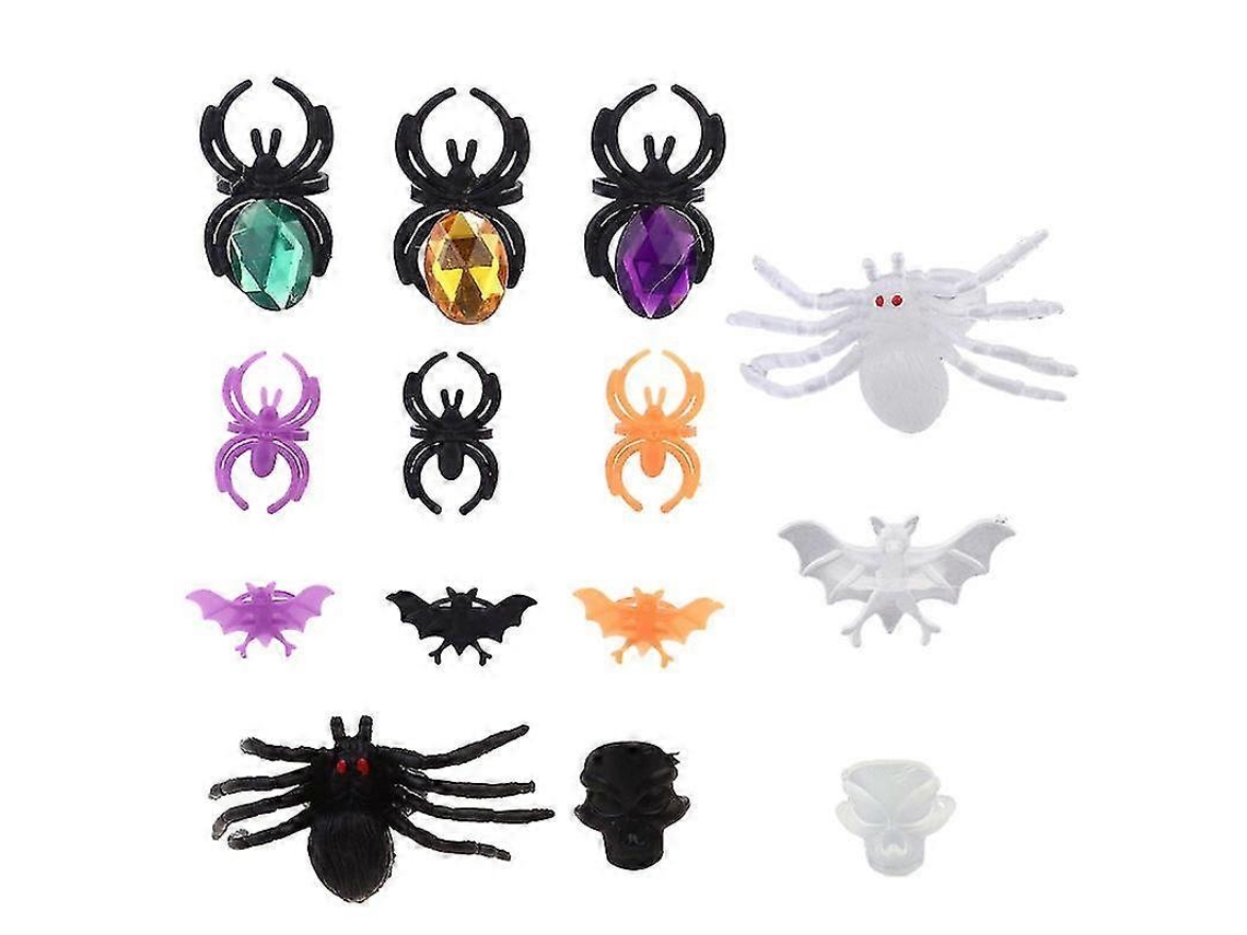 1set Aranhas Halloween Para Decorações De Halloween