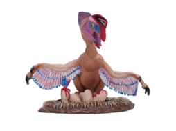 Primerox brinquedo de Dinossauro Oviraptor Realístico Figura Detalhada Modelo Educativo Rosa para Crianças