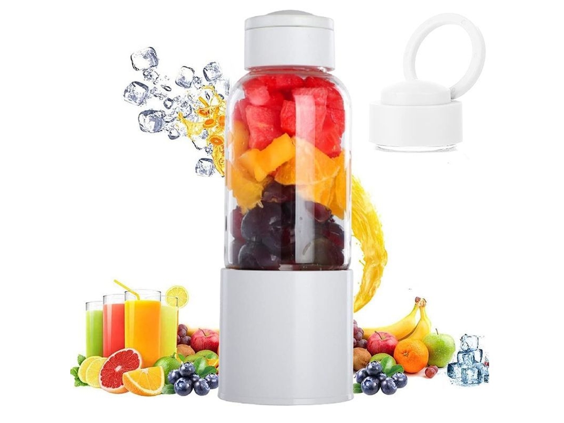 2026-licuadora Portátil, Copo De Licuadora De 450ml Com 6 Lâminas Sem Bpa Para Esportes E Viagens, Mini Licuadora