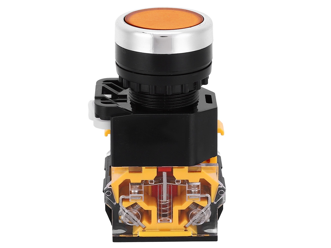 Conjunto 5 Interruptores Auto blocantes 22mm 37 440v Sem Luz