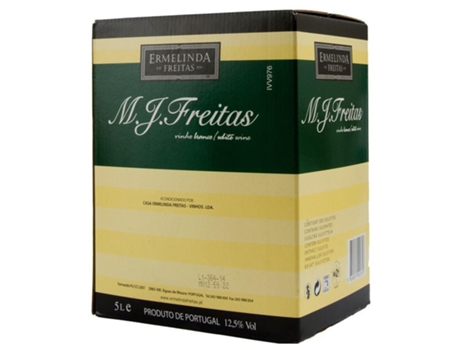 Box Vinho M. J. Freitas 5 L Branco