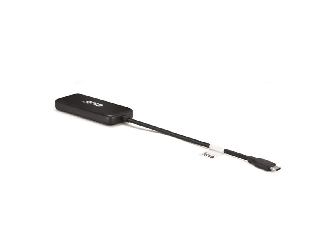 Hub Concentrador Club 3d Csv 1548 Carga Rápida 4 Portas Usb C