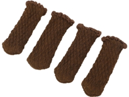 Protetores De Pés Cadeira Hyuduo, Fibra De Nitrila Policromada, Meias Grossas Para Os Dedos, Pernas De 7a 18cm Para