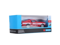 Mali modelo de Carro de Liga 1:32 com Luz e Som Brinquedo de Veículo para Crianças (vermelho)