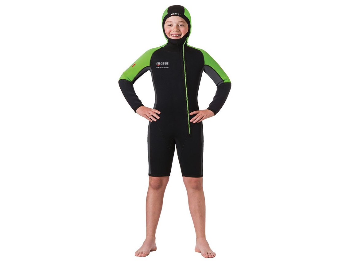 Jaqueta de Caça Submarina Explorer 5 Mm Preto 0Mares