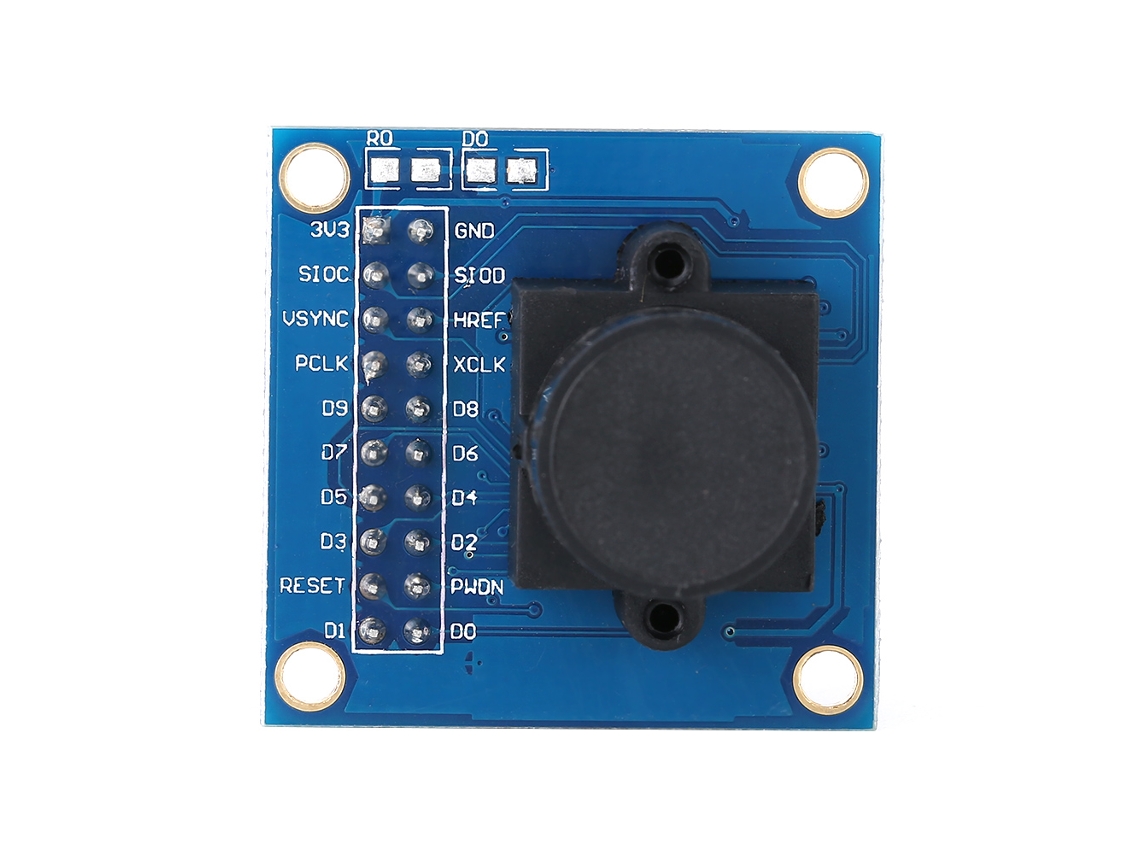 Módulo de câmera OV7725 640x480 com filtro infravermelho compatível com SCCB I2C IIC