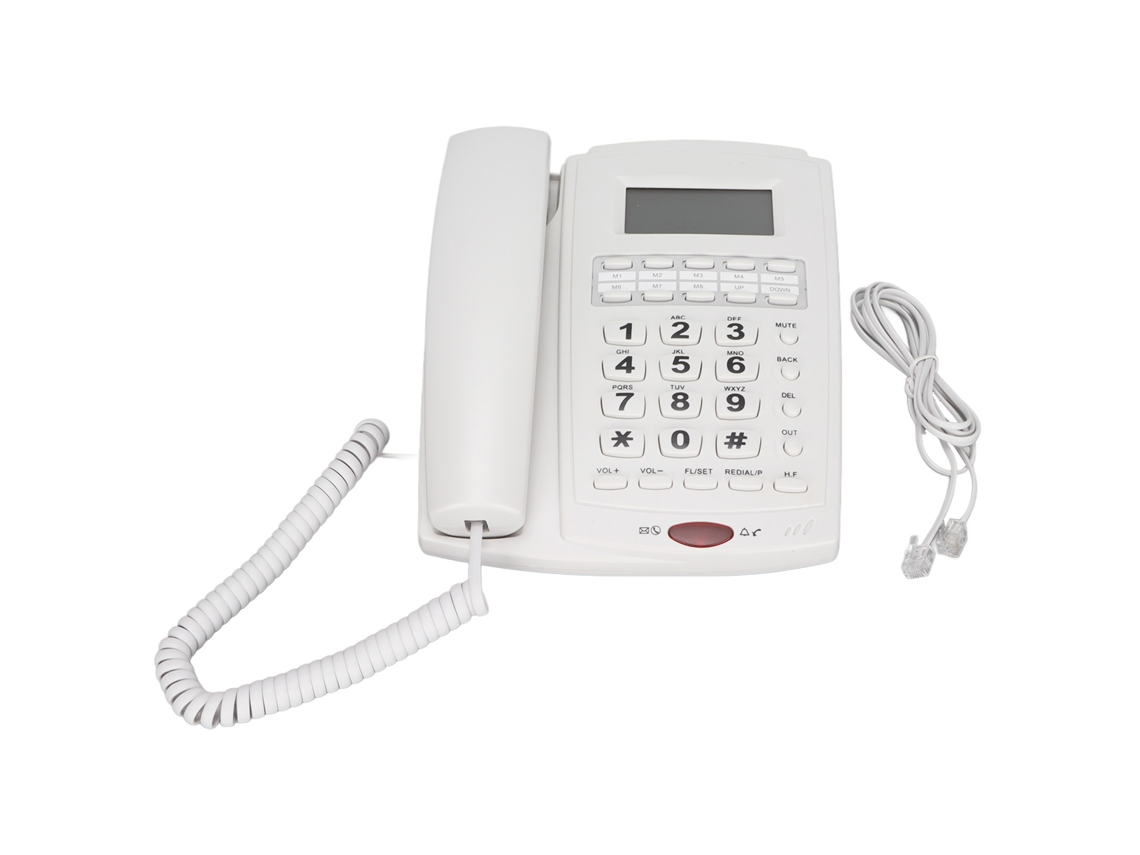 Id de Chamada para Telefone Fixo com Alarme LAXISCREED