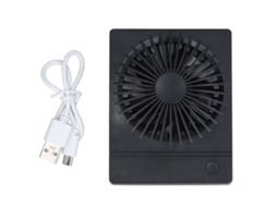 Laxiscreed Ventilador Portátil Mini Com Carregamento Usb E 3 Velocidades Reguláveis