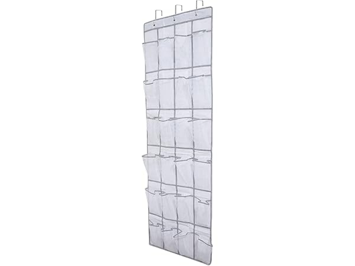 Saco de Arrumação Suspenso com 24 Bolsos, Calçado Uso em o Dormitório e a Wc, Multifunções, Moderno, Doméstico STELASPLEN