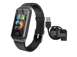 Pulseira Inteligente Com Monitor Cardíaco E Resistência À Água
