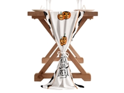 Bandeira De Mesa Decorativa Para Halloween Casa Decoração