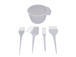 Kit Profissional De Tintura De Cabelo Com Tigela E Pincel