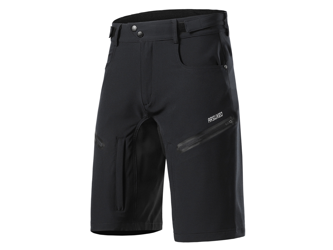 Bermudas Baggy Masculinas para Ciclismo e Esportes ao Ar Livre com Secagem Rápida | S/MARCA