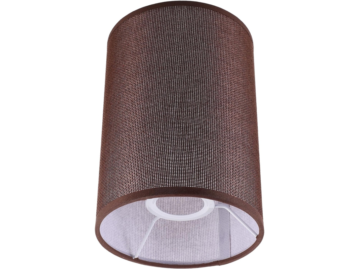 Abajur Cilíndrico Decorativo Para Luminária De Mesa Com Soquete E27, Acessório.