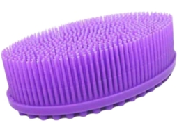 Escova De Silicone Mikinona Para Massagem Capilar, Escova De Banho Prática Para Lavar O Cabelo