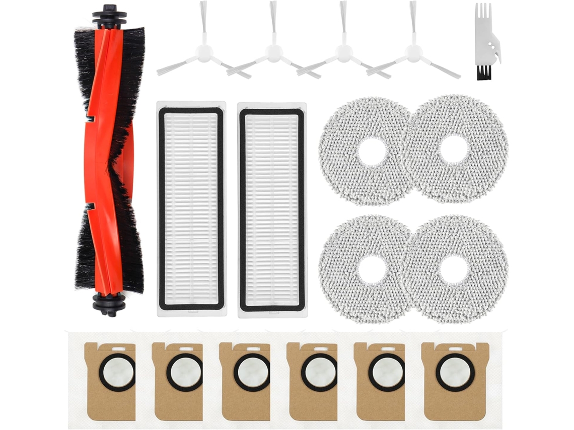 Kit de Acessórios Premium para Aspiradores Robô Xiaomi e Dreame BRILVIBERA