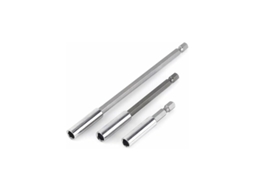 Mandril De Furadeira 3 Peças Com Encaixe Hexagonal, Magnético Para Furadeira/parafusadeira - Extensão 1/4'' -aquaforge