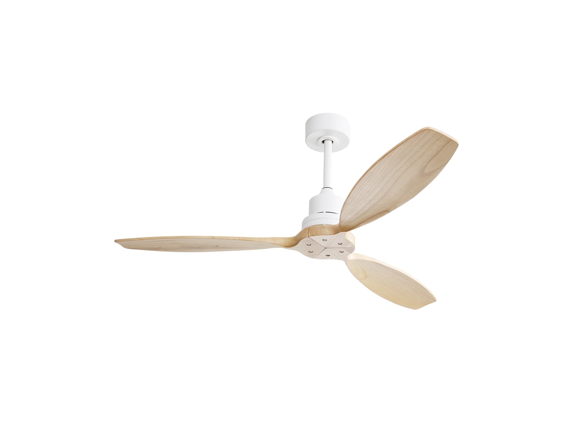 Ventilador de Teto 52 Polegadas com Luz Led 22w, Controle Remoto, 3 Pás Abs, Sala de Estar | S/MARCA