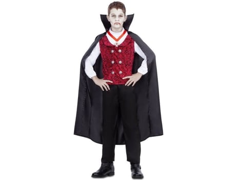 Fato de Menino  Vampiro Clássico (Tam: 7 a 9 anos)