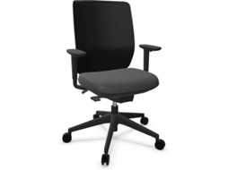 Cadeira de Escritório Operativa ACTIU Trim Serie 30 Preto (Braços reguláveis - Tecido)