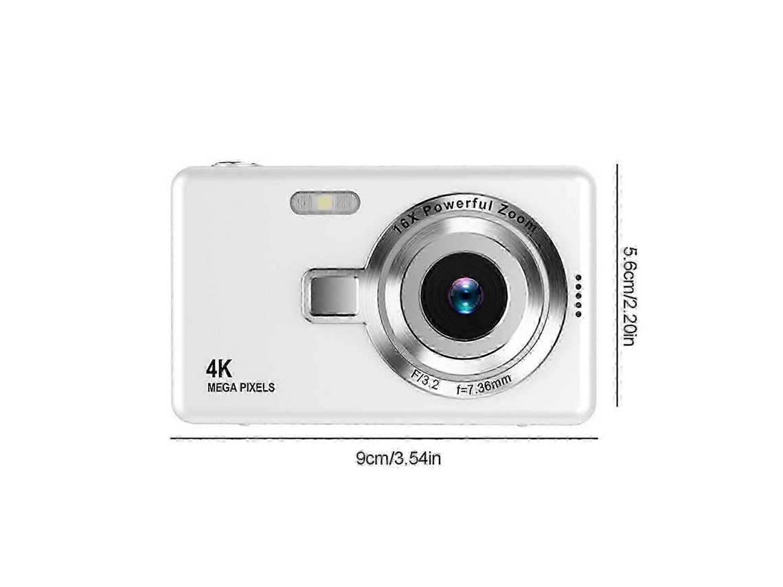 Câmara Digital Portátil 1080p Com Zoom 16x E Ecrã Lcd De 2,4 Polegadas