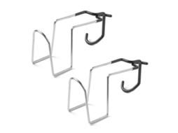 2 Peças/conjunto de Ganchos para Lanterna de Acampamento Ao Ar Livre, Suporte para Lâmpada de Aço Inoxidável BRILVIBERA