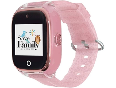 Smartwatch SAVEFAMILY Modelo Superior Rosa