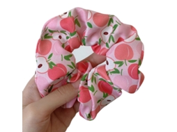 2026 gomas Elásticas para Cabelo Scrunchies Macias com Padrões de Frutas, Acessórios de Cabelo Grandes para Meninas