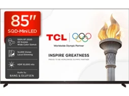 TV TCL 85X11L (SQD-MINILED - 85'' - 216 cm - 4K Ultra HD - Smart TV)
