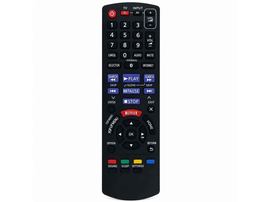 Comando À Distância De Substituição Para Tv/dvd Panasonic N2qayb000968_zhd