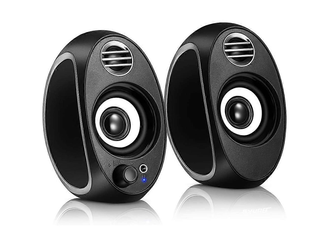 Alto Falantes Para Computador, Alto Falantes Alimentados Por Usb Para Pcs, Monitores, Desktops, Tvs E Laptops. Olysi Shop
