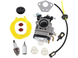 KOFIHETY Kit Carburador Para Motor De Roçadora 52cc 49cc 43cc Com Vela De Ignição E Filtro De Combustível
